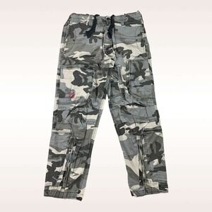 Surplus Tex Pants Men XL (38x32) Urban Camo Paratrooper Cargo Military Retro Y2K